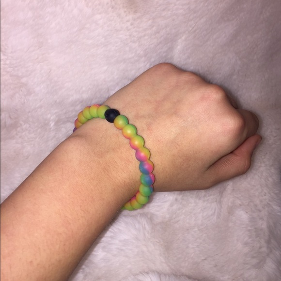 LIMITED EDITION LOKAI BRACLET! Neon Rainbow! - Picture 4 of 4